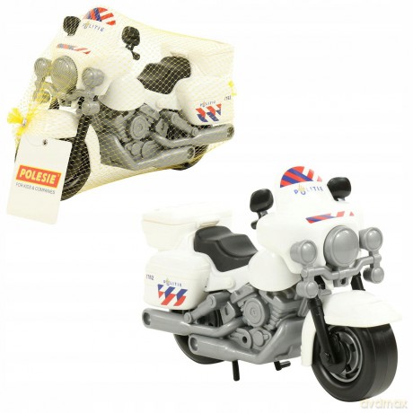 Motor policyjny (NL) w siatce