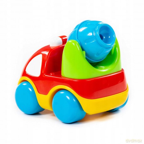 Samochód "Bi-Bi car Seva" w siatce