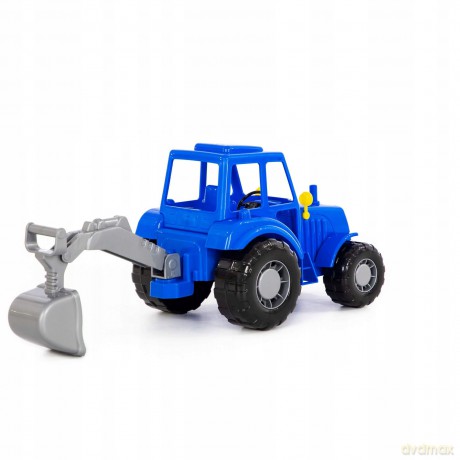 Traktor-koparka "Altaj" niebieski w siatce