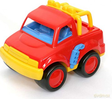 Samochód Jeep w siatce