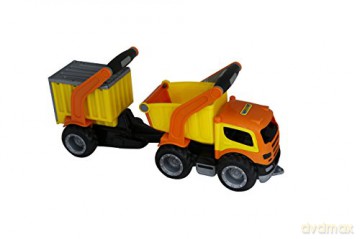 Wader GripTruck wywrotka z naczepą w siatce