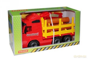 Ciężarówka z drewnem Power Truck w pudełku