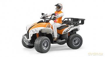 Quad z figurką kierowcy