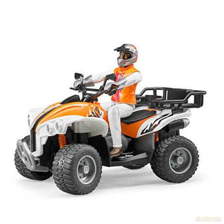 Quad z figurką kierowcy