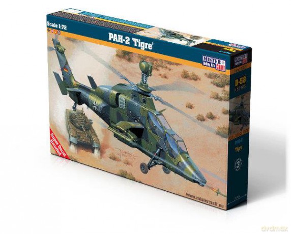 Model helikoptera do sklejania PAH-2 Tigre 1:72