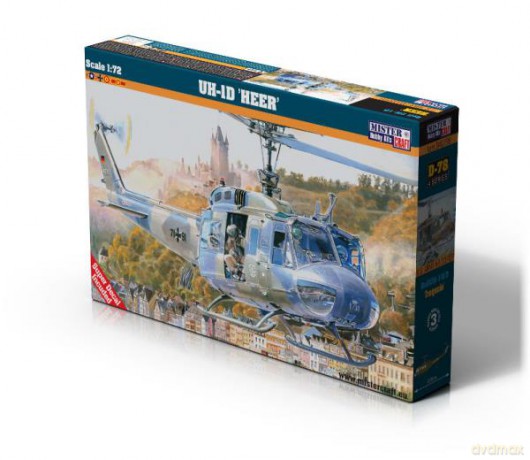 Model helikoptera do sklejania Bell UH-1D HEER 1:72