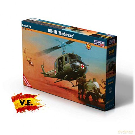 Model helikoptera do sklejania Bell UH-1D Medevac 1:72