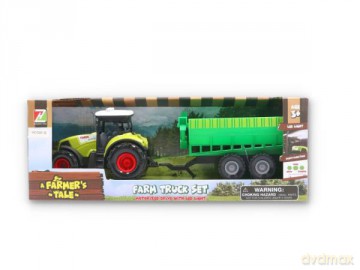 Traktor z maszyną rolniczą