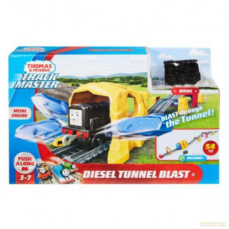 Fisher-Price Tomek i przyjaciele TM Diesel - Przejazd przez tunel MATTEL