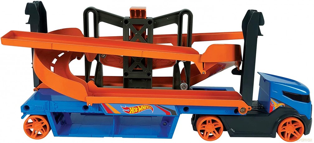 Hot Wheels City Transporter - Tory zjazdowe 2w1 MATTEL