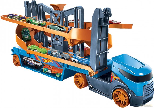 Hot Wheels City Transporter - Tory zjazdowe 2w1 MATTEL