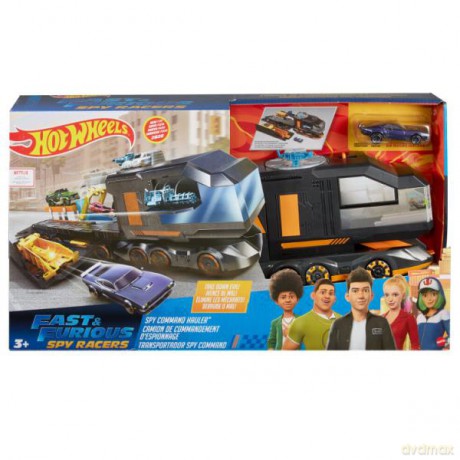 Hot Wheels Szybcy i Wściekli Wyścigowi Agenci Transporter MATTEL