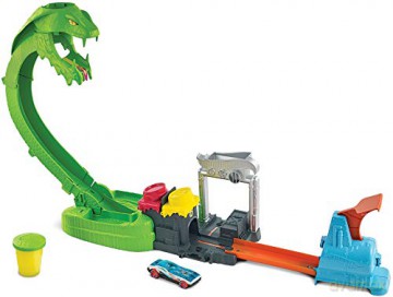 Hot Wheels CITY Jadowita Kobra zestaw MATTEL