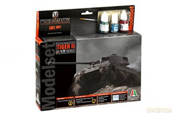 WOT 1:72 Model Set: Tiger II WOT 74001 ITALERI