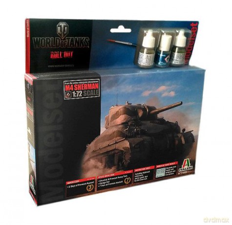 WOT 1:72 Model Set: Sherman WOT 74002 ITALERI