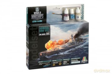 WOT 1:720 Model Set: Admiral Graf 74003 ITALERI