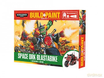 WARHAMMER Space ORK blastabike