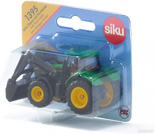 SIKU Traktor John Deere z przednią ładowarką
