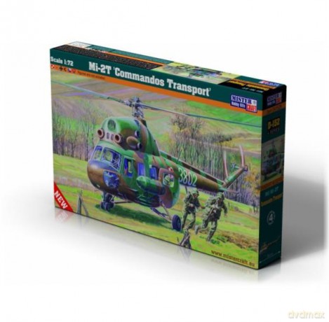 Model helikoptera do sklejania Mi-2T "Commandos Transport" 1:72