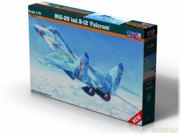 Model samolotu do sklejania MiG-29 izd. 9-12 Fulcrum 1:72