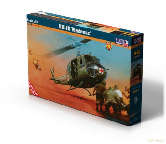 Model helikoptera do sklejania UH-1D Medevac 1:72