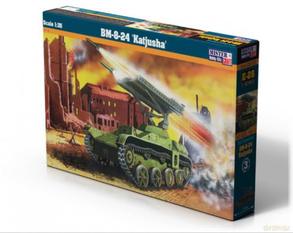 Model do sklejania BM-8-24 "Katjusha" 1:35