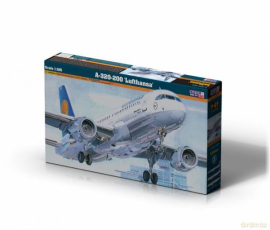 Model samolotu do sklejania A-320-200 "Lufthansa" 1:125