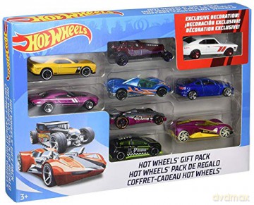 Hot Wheels Samochodzik 9-pak Zestaw prezentowy MATTEL