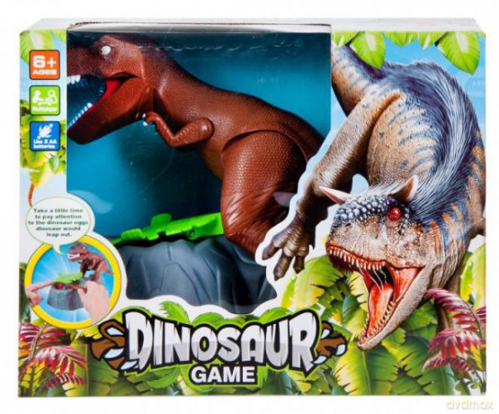 Dinozaur gra na baterie 30x274x15 cm [FIGURKA]