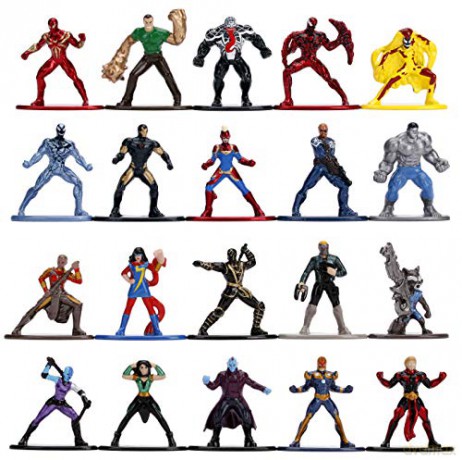 Marvel Zestaw 20 metalowych figurek Jada [FIGURKA]