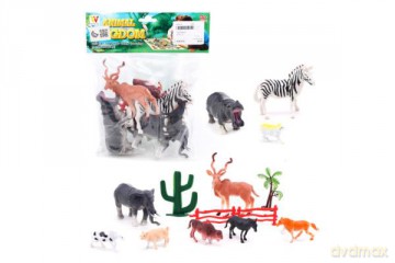 Zwierzęta Safarii w worku [FIGURKA]