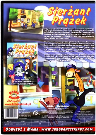 Sierżant Prążek 1: Zaginiony klucz [DVD]