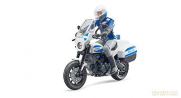 Policjant na motocyklu Scrambler Ducati BRUDER [FIGURKA]