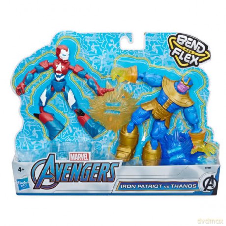 Avengers Figurki Bend and Flex 2-pak figurek HASBRO [FIGURKA]