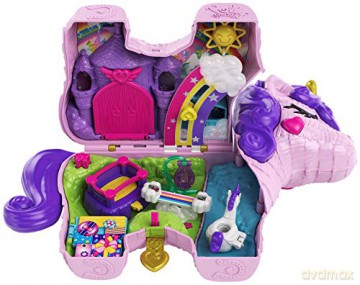 Polly Pocket Jednorożec niespodzianka zestaw MATTEL [FIGURKA]