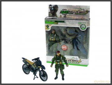Żołnierz 10 cm z motorem [FIGURKA]