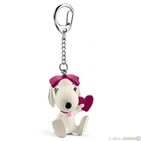 Schleich Peanuts Bella z sercem - breloczek [FIGURKA]