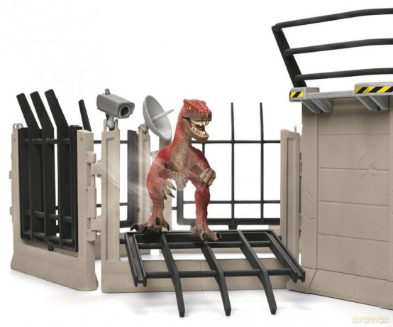 Schleich Duża stacja badawcza dinozaurów [FIGURKA]