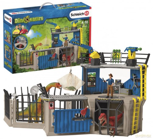 Schleich Duża stacja badawcza dinozaurów [FIGURKA]