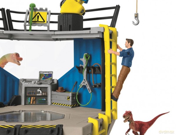 Schleich Duża stacja badawcza dinozaurów [FIGURKA]