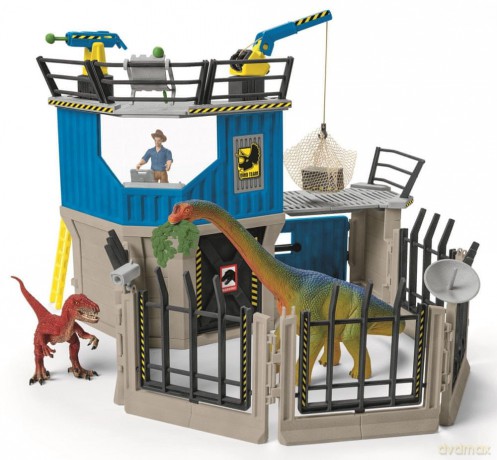 Schleich Duża stacja badawcza dinozaurów [FIGURKA]