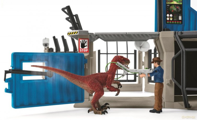 Schleich Duża stacja badawcza dinozaurów [FIGURKA]