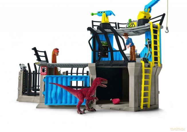 Schleich Duża stacja badawcza dinozaurów [FIGURKA]