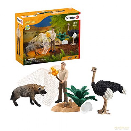 Schleich Atak hieny [FIGURKA]