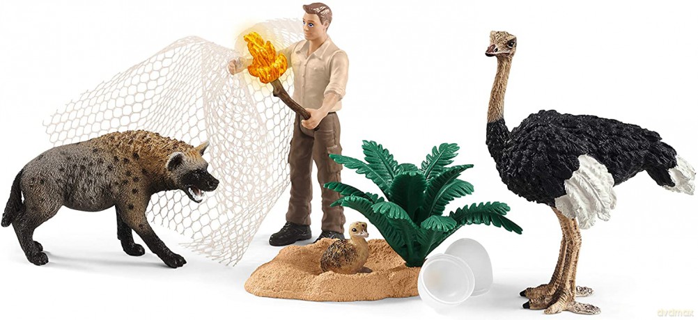 Schleich Atak hieny [FIGURKA]