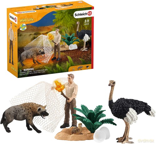 Schleich Atak hieny [FIGURKA]