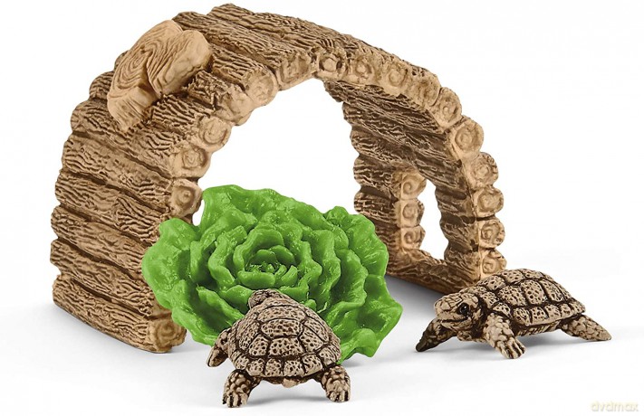 Schleich Dom dla żółwi Wild Life [FIGURKA]