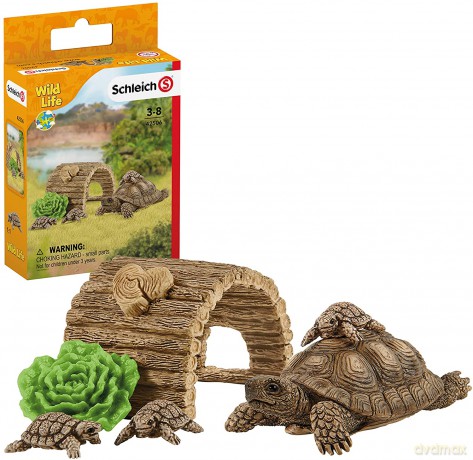 Schleich Dom dla żółwi Wild Life [FIGURKA]