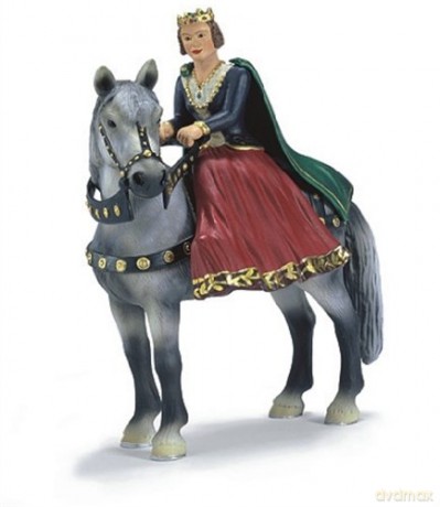 Schleich Królowa na końskim grzbiecie [FIGURKA]