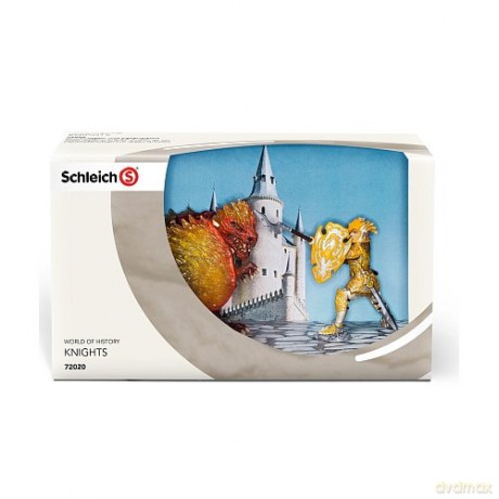Schleich Scenery Pack: Rycerz i Smok [FIGURKA]